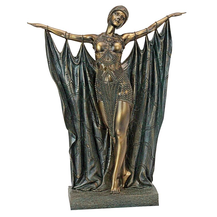 Queen Semiramis Dancer Art Deco Figurine